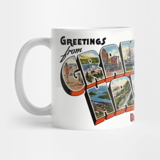 Greetings from Grand Haven Michigan Mug